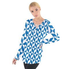 Pattern Women s Tie Up Tee