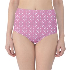 Pattern High-waist Bikini Bottoms