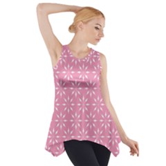 Pattern Side Drop Tank Tunic