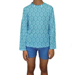 Pattern Kids  Long Sleeve Swimwear