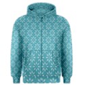 Pattern Men s Zipper Hoodie View1