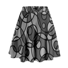 Pattern High Waist Skirt by Valentinaart