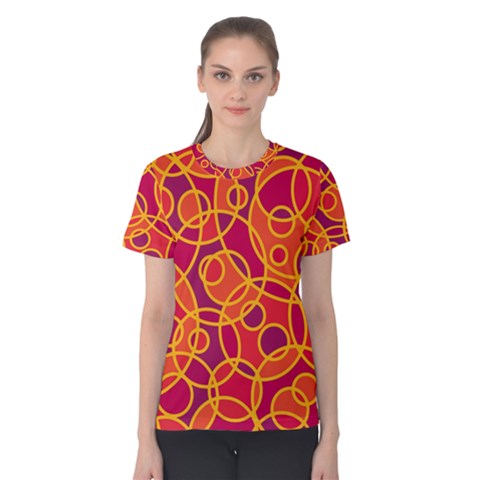 Pattern Women s Cotton Tee by Valentinaart