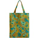 Pattern Zipper Classic Tote Bag View1