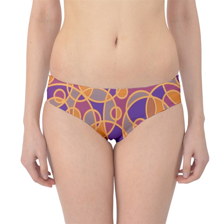 Pattern Hipster Bikini Bottoms