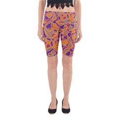 Pattern Yoga Cropped Leggings