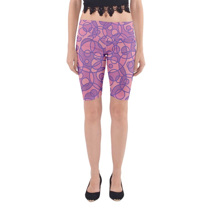 Pattern Yoga Cropped Leggings