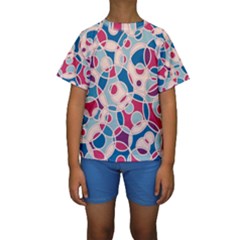 Pattern Kids  Short Sleeve Swimwear by Valentinaart