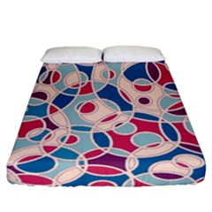 Pattern Fitted Sheet (california King Size)