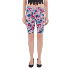 Pattern Yoga Cropped Leggings