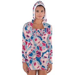 Pattern Women s Long Sleeve Hooded T-shirt