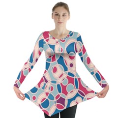 Pattern Long Sleeve Tunic 