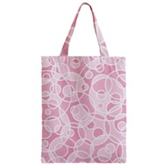 Pattern Zipper Classic Tote Bag