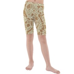 Pattern Kids  Mid Length Swim Shorts