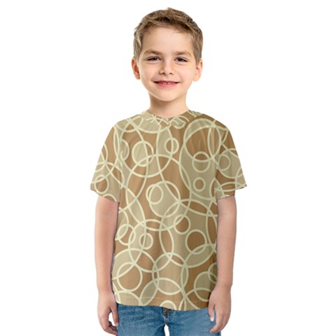 Pattern Kids  Sport Mesh Tee by Valentinaart