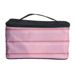 Pink Peony Outline Romantic Cosmetic Storage Case by Simbadda