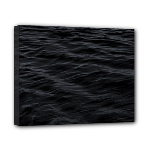 Dark Lake Ocean Pattern River Sea Canvas 10  X 8  by Simbadda