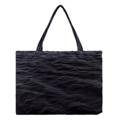 Dark Lake Ocean Pattern River Sea Medium Tote Bag by Simbadda