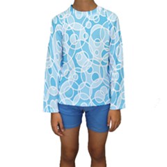 Pattern Kids  Long Sleeve Swimwear