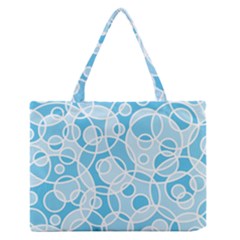 Pattern Medium Zipper Tote Bag