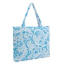 Pattern Medium Zipper Tote Bag View2