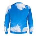 Sky Clouds Blue White Weather Air Men s Sweatshirt View2