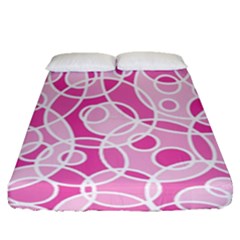 Pattern Fitted Sheet (queen Size) by Valentinaart