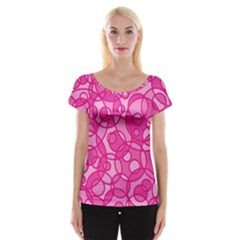 Pattern Women s Cap Sleeve Top