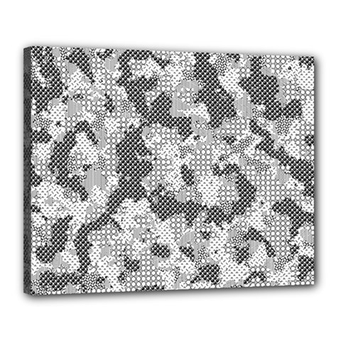 Camouflage Patterns  Canvas 20  X 16  by Simbadda