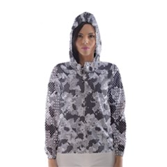 Camouflage Patterns  Hooded Wind Breaker (women)