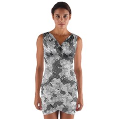 Camouflage Patterns  Wrap Front Bodycon Dress