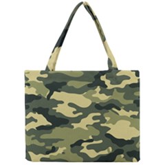 Camouflage Camo Pattern Mini Tote Bag by Simbadda