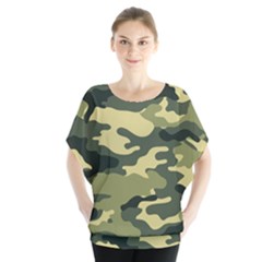 Camouflage Camo Pattern Blouse