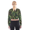 Military Camouflage Pattern Women s Cropped Sweatshirt View2