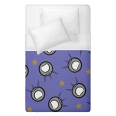 Rockets In The Blue Sky Surrounded Duvet Cover (single Size) by Simbadda