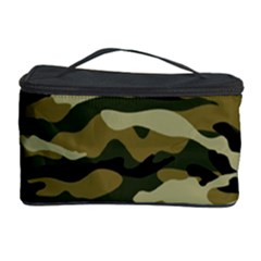 Military Vector Pattern Texture Cosmetic Storage Case by Simbadda