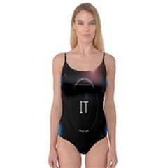 This Is An It Logo Camisole Leotard  by Simbadda