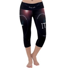 This Is An It Logo Capri Yoga Leggings