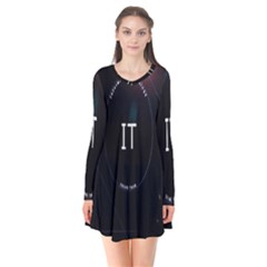 This Is An It Logo Flare Dress