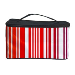 Colorful Gradient Barcode Cosmetic Storage Case by Simbadda