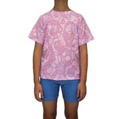 Pattern Kids  Short Sleeve Swimwear