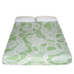 Pattern Fitted Sheet (california King Size)