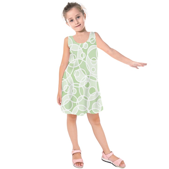 Pattern Kids  Sleeveless Dress