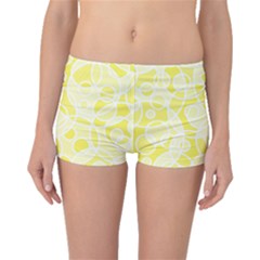 Pattern Boyleg Bikini Bottoms