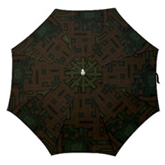 Circuit Board A Completely Seamless Background Design Straight Umbrellas