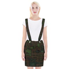 Circuit Board A Completely Seamless Background Design Suspender Skirt