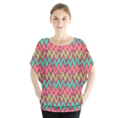 Abstract Seamless Abstract Background Pattern Blouse