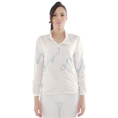 Love Card Flowers Wind Breaker (women)