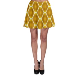 Snake Abstract Background Pattern Skater Skirt by Simbadda