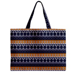 Seamless Abstract Elegant Background Pattern Zipper Mini Tote Bag